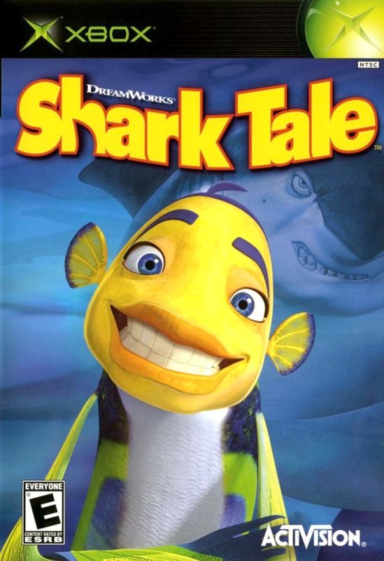 Shark Tale box art for Playstation 2
